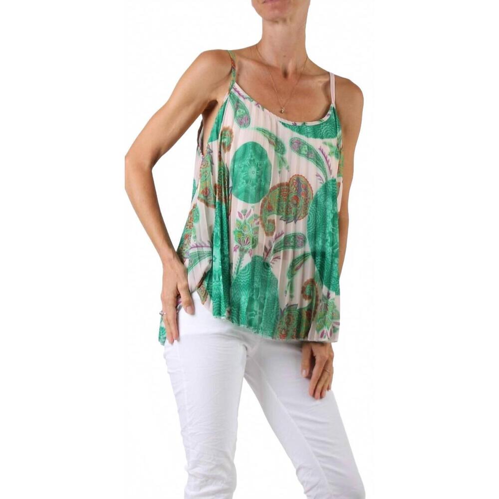 NEW GIGI MODA edie tank top in olive